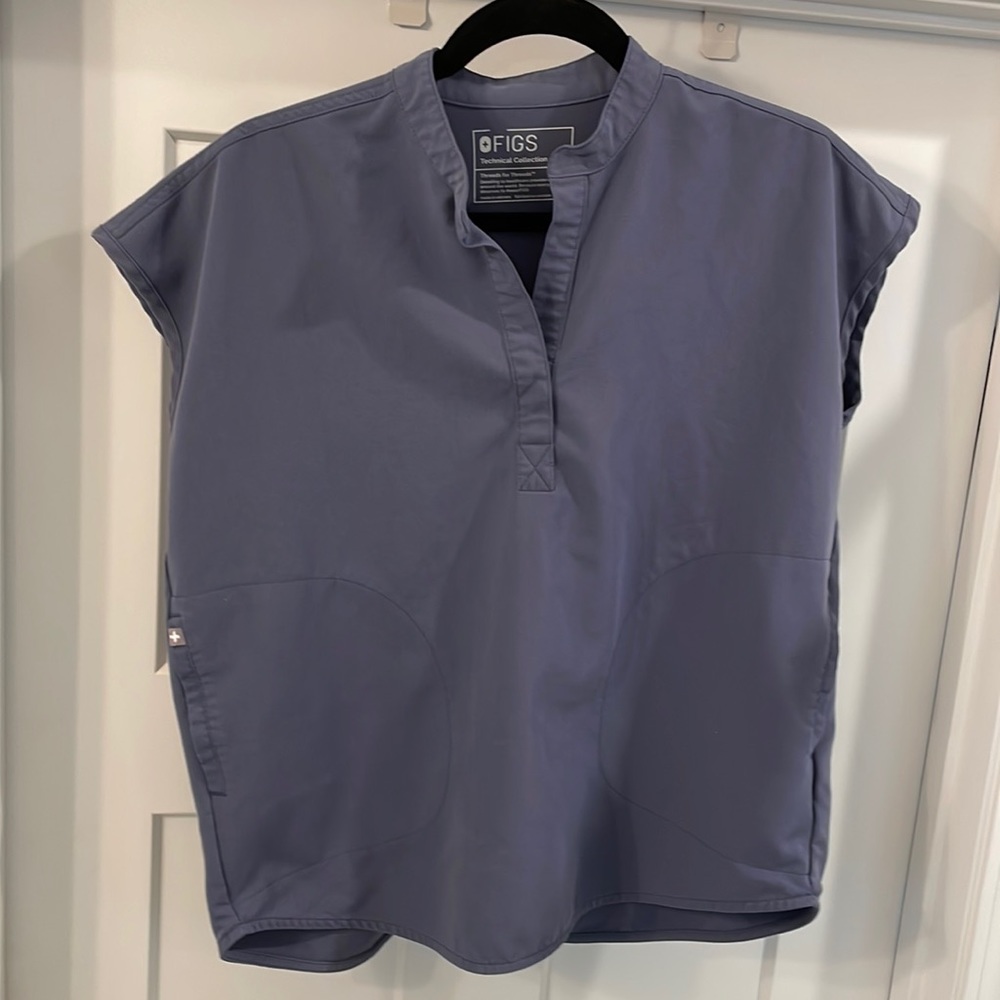 Figs Scrub Top XS